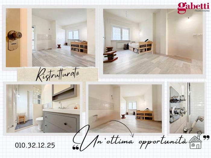 Appartamento trilocale in vendita in Via Luigi Biasioli, Nervi, Genova