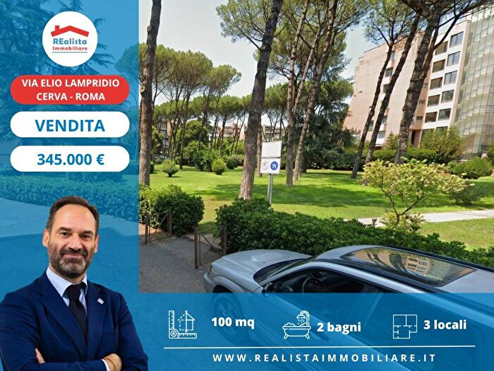 Appartamento trilocale in vendita in Via Elio Lampridio Cerva, Fonte Meravigliosa, Roma