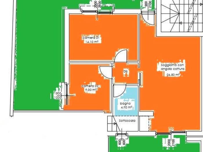 Appartamento quadrilocale in vendita in Cecina Centro, Cecina