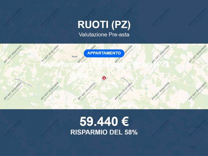 Appartamento con 6 locali in vendita in Via Appia SNC, Ruoti