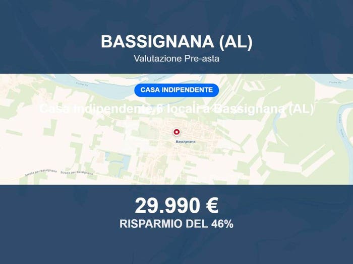 Casa con 6 locali in vendita in VIA IV NOVEMBRE, Centro, Bassignana