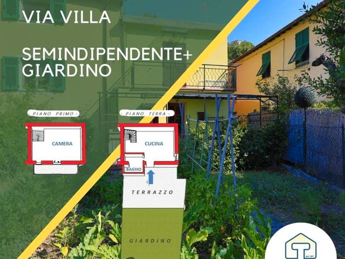 Casa bilocale in vendita in Via Villa, Bavari, Genova