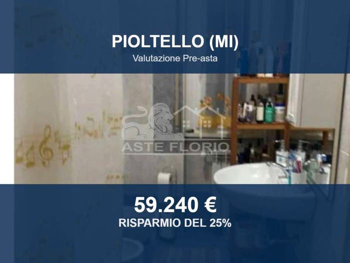 Appartamento bilocale in vendita in Via Cimarosa P, Centro, Pioltello