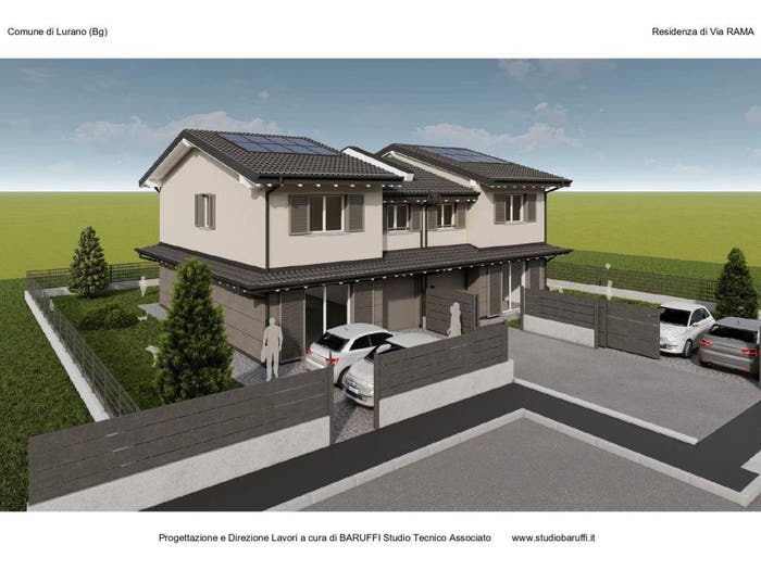Casa con 6 locali in vendita in Via Pietro Rama, Lurano