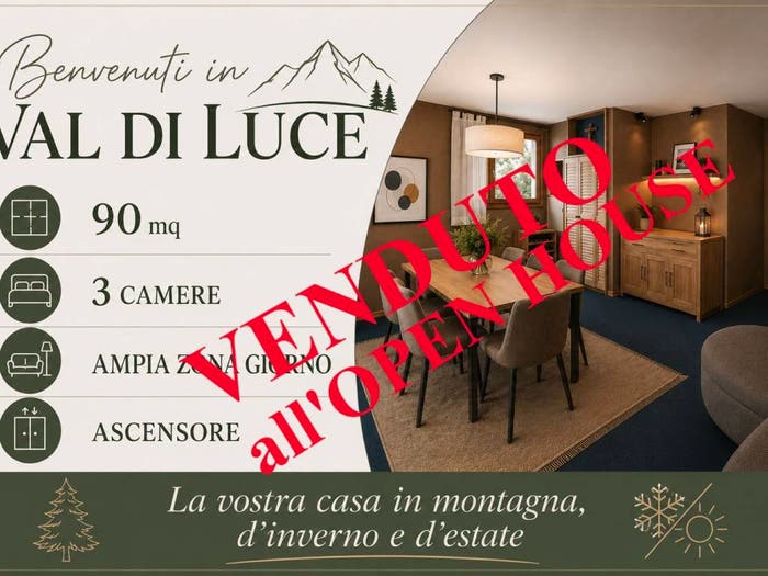 Appartamento quadrilocale in vendita in Via Val di Luce, Abetone Cutigliano