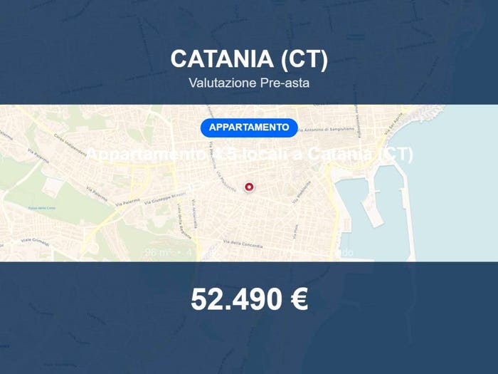 Appartamento trilocale in vendita in Via Naumachia, Centro Storico Porto, Catania