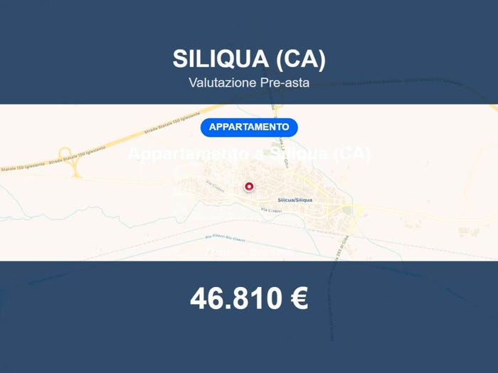 Appartamento trilocale in vendita in Via Dante, Siliqua