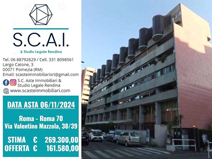 Appartamento trilocale in vendita in Via Valentino Mazzola, Roma, Roma
