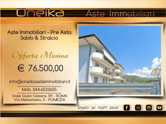 Appartamento con 5 locali in vendita in Via Silvio Liguori, Centro, Fondi