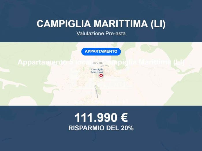 Appartamento con 5 locali in vendita in Via Marco Guasconi, Centro, Campiglia Marittima