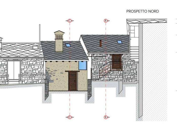 Appartamento bilocale in vendita in Frazione Graines, Brusson