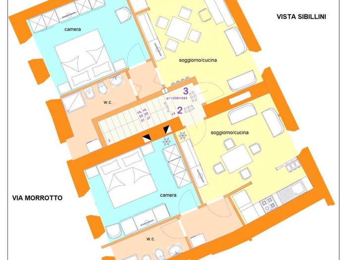 Appartamento con 6 locali in vendita in via morrotto, Centro, Camerino