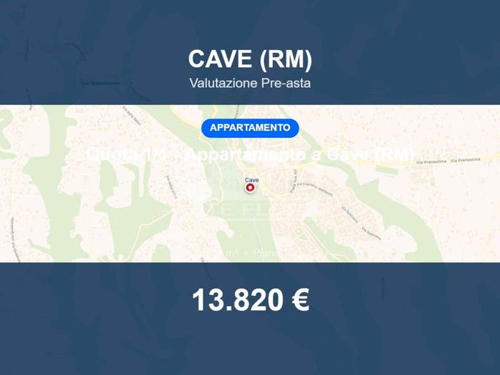 Appartamento bilocale in vendita in Via Scaloni Bielli Cave RM Italia, Centro, Cave