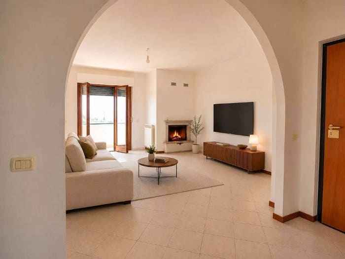 Appartamento quadrilocale in vendita in Via Don Venturino Venturini, Centro, Calvi dell'Umbria