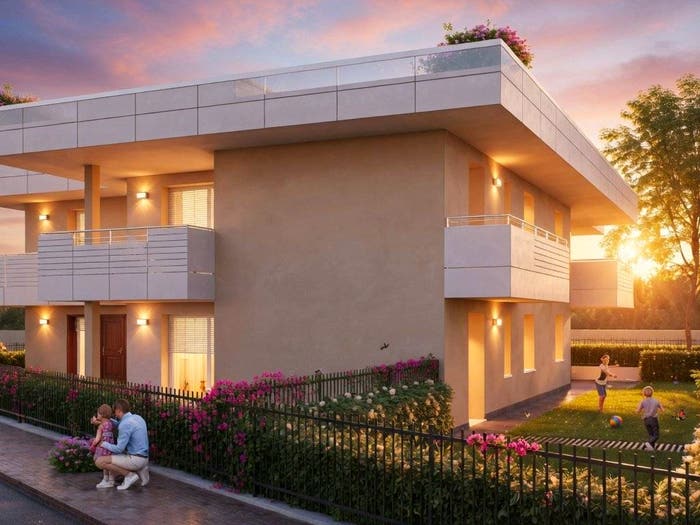 Appartamento trilocale in vendita in Colà, Lazise