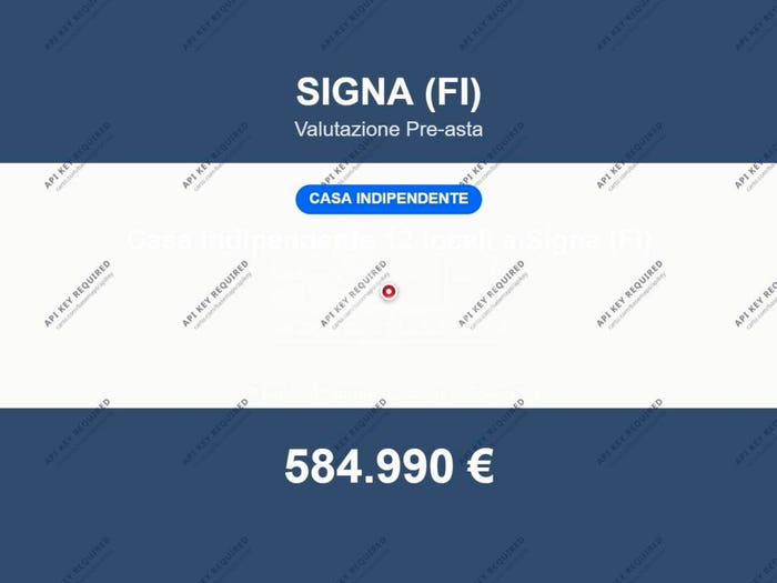 Casa con 6 locali in vendita in Via Dei Colli, Centro, Signa