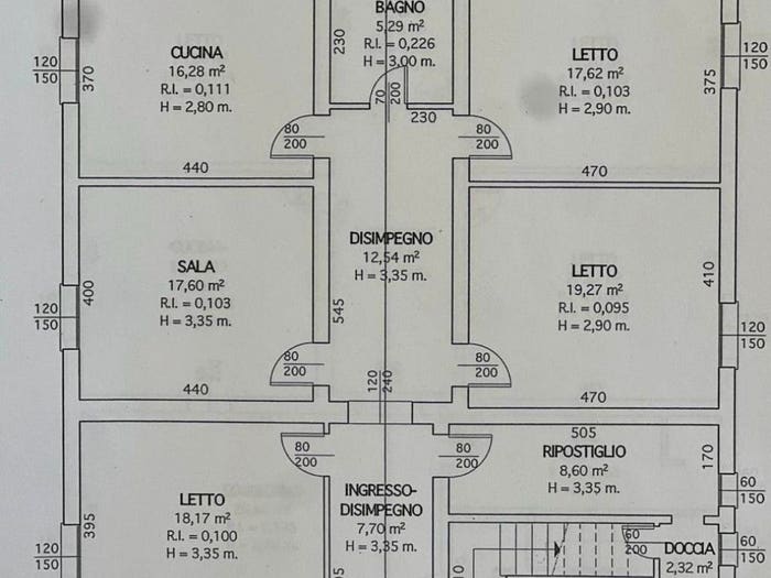 Appartamento quadrilocale in vendita in strada provinciale, Ponte Pietra Case Frini, Cesena