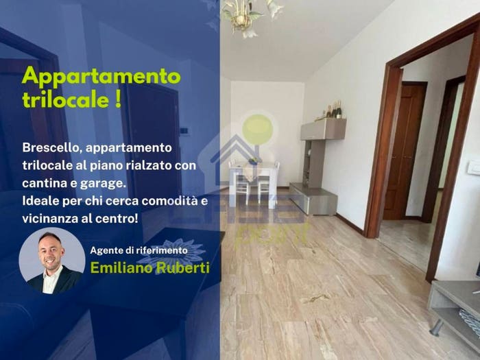 Appartamento trilocale in vendita in VIA ALLENDE, Centro, Brescello