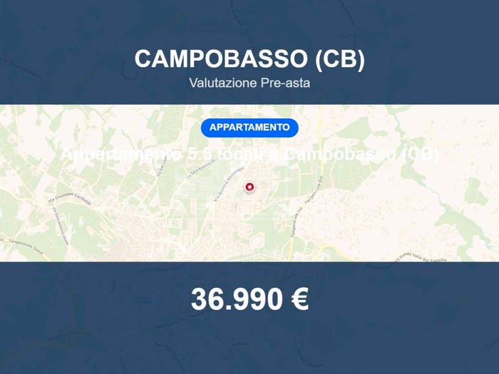 Appartamento trilocale in vendita in Via Nicola Scarano, Via XXIV Maggio CEP, Campobasso