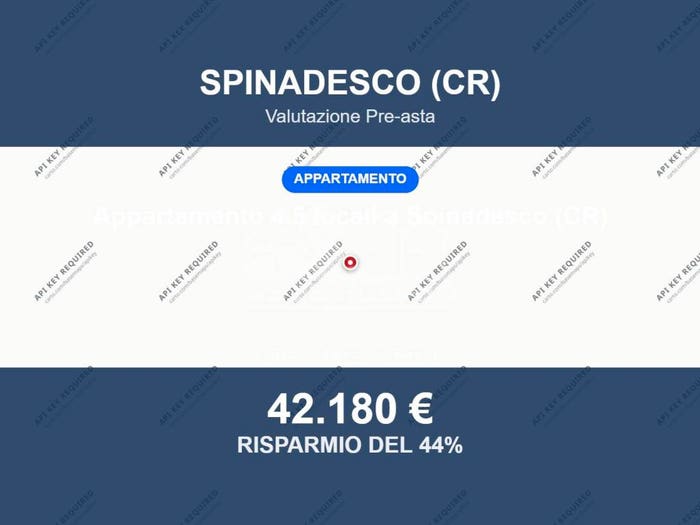 Appartamento quadrilocale in vendita in Piazza Soyons, Spinadesco