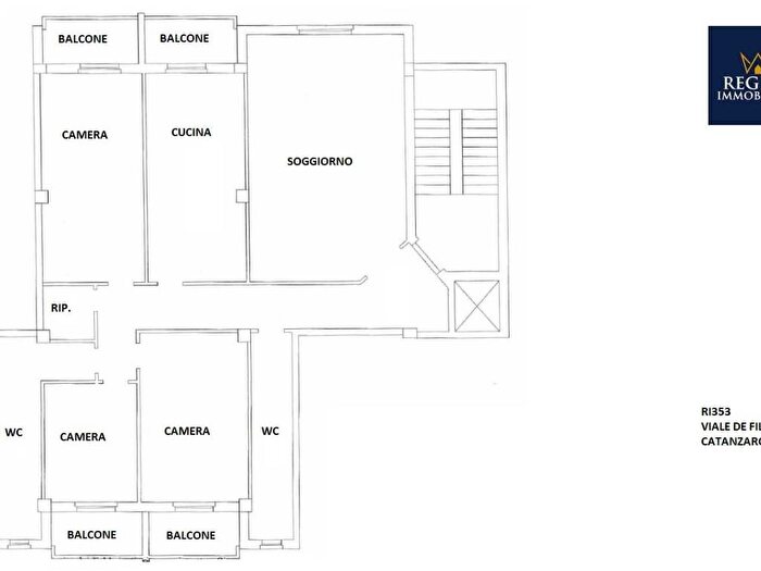 Appartamento quadrilocale in vendita in Centro Storico, Catanzaro