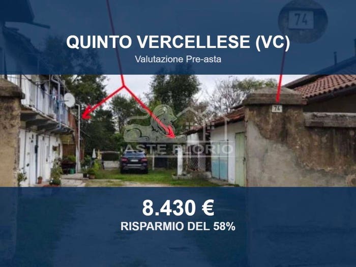 Casa trilocale in vendita in Via Roma, Quinto Vercellese