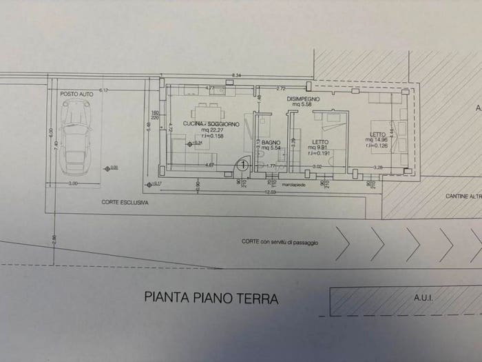 Appartamento quadrilocale in vendita in Mezzano Borgo Masotti, Ravenna