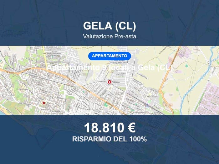 Appartamento con 6 locali in vendita in Via Parnaso, Centro, Gela