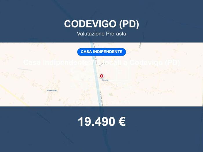 Casa con 6 locali in vendita in Via Cavaizza snc, Rosara, Codevigo