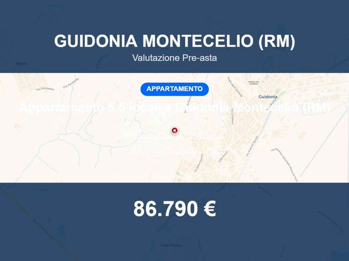 Appartamento trilocale in vendita in Corso Italia, Villalba, Guidonia Montecelio