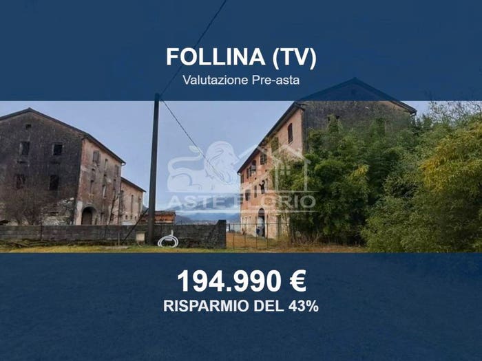 Casa con 6 locali in vendita in Via Carniei, Centro, Follina