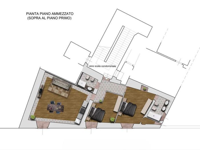 Appartamento trilocale in vendita in Via dei Banchi, Piazza della Repubblica, Firenze