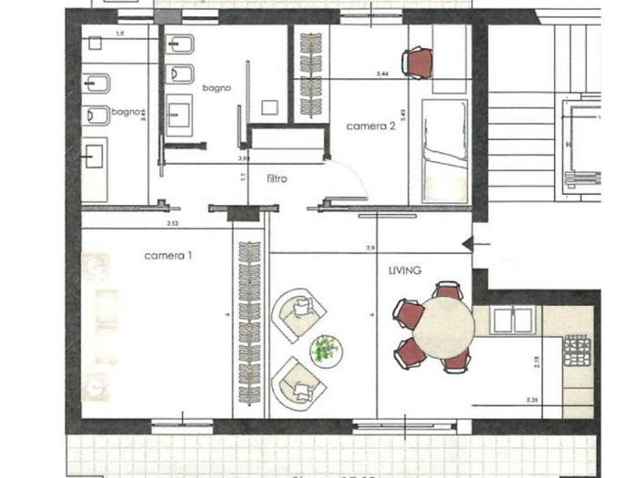 Appartamento trilocale in vendita in Via dell'Archeologia, Aversa