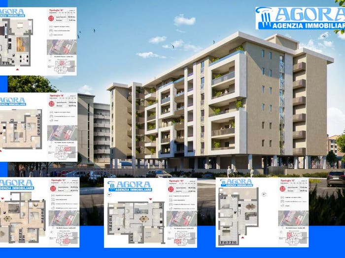 Appartamento trilocale in vendita in Via Caio Giulio Cesare, Centro, Latina