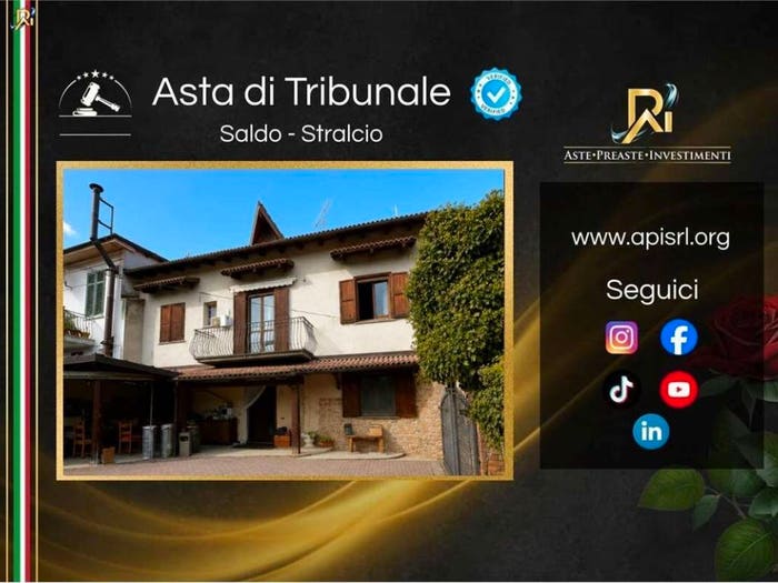 Appartamento con 6 locali in vendita in Via della Repubblica, Ghiare Madonna, Incisa Scapaccino