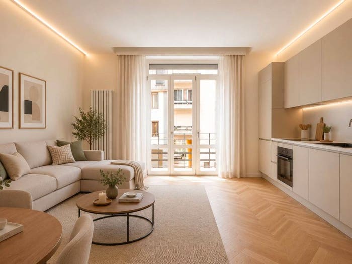 Appartamento trilocale in vendita in Via Vespri Siciliani, Giambellino, Milano