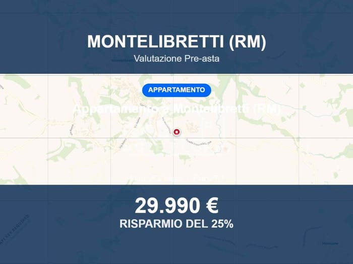 Appartamento bilocale in vendita in Via Moriconense, Centro, Montelibretti