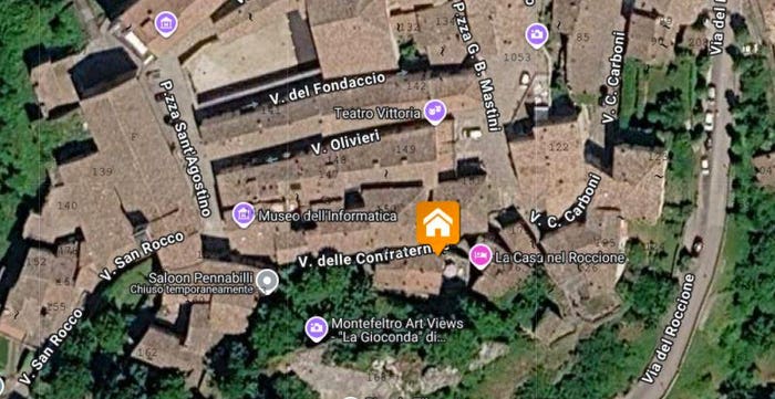 Casa trilocale in vendita in Via Delle Confraternite, Centro, Pennabilli