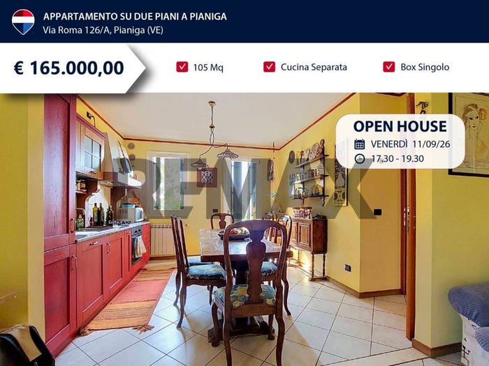 Appartamento trilocale in vendita in VIA ROMA, Centro, Pianiga