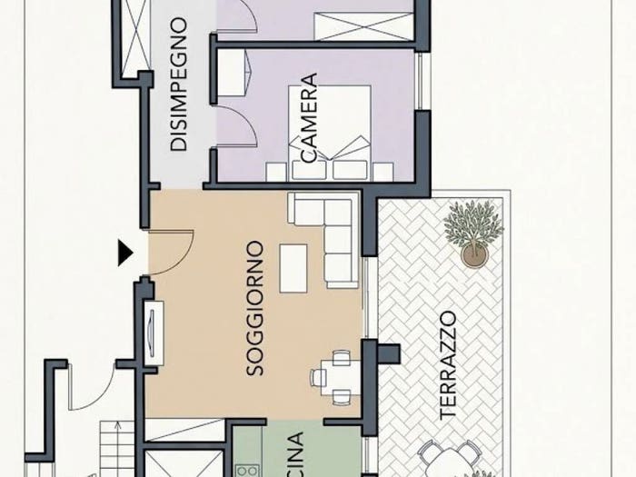 Casa quadrilocale in affitto in Via Pablo Neruda, Mazzini Fossolo, Bologna