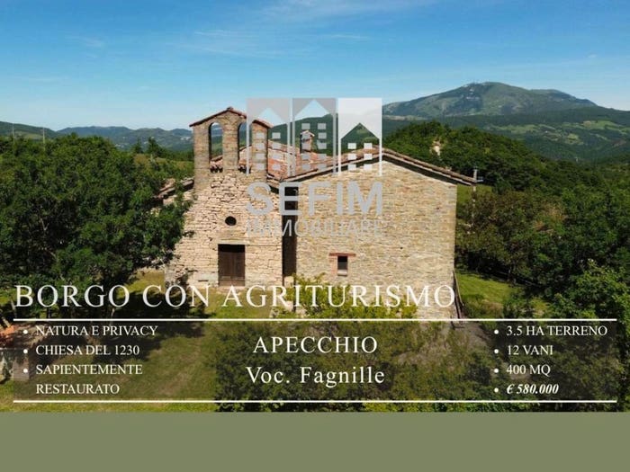 Casa con 6 locali in vendita in Vocabolo Fagnille, Apecchio