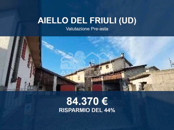Casa con 6 locali in vendita in Via Fiume, Centro, Aiello del Friuli