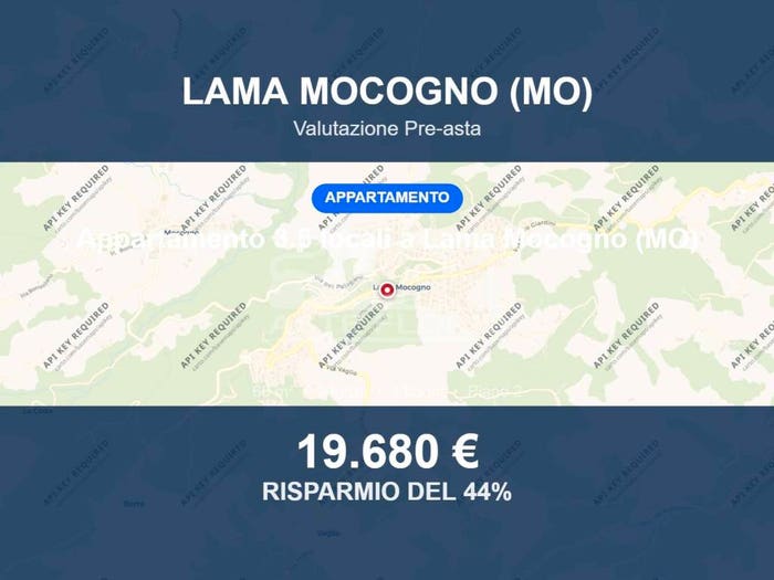 Appartamento trilocale in vendita in Via Giardini, Lama, Lama Mocogno