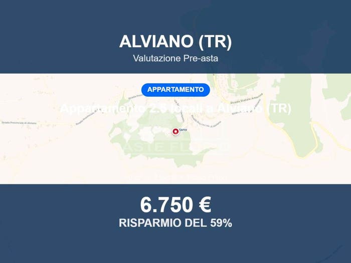 Appartamento bilocale in vendita in Piazza Bartolomeo D'Alviano, Centro, Alviano
