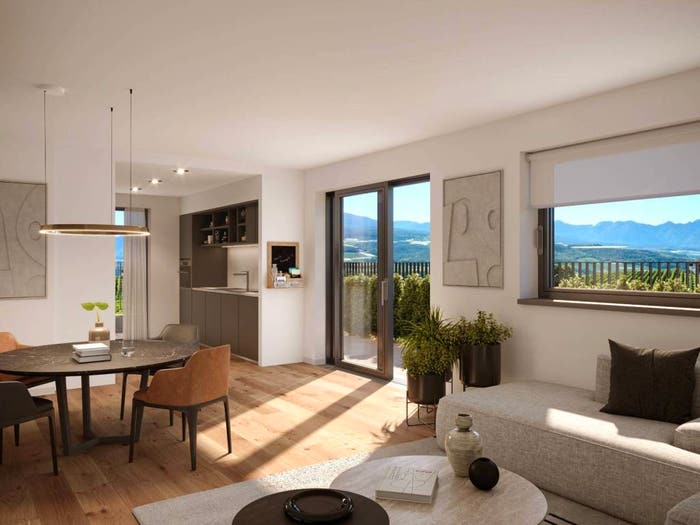 Appartamento trilocale in vendita in Via Cassina, Cles