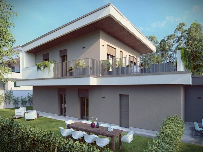 Casa quadrilocale in vendita in Via Aldo Moro, Cenate Di Sotto, Cenate Sotto