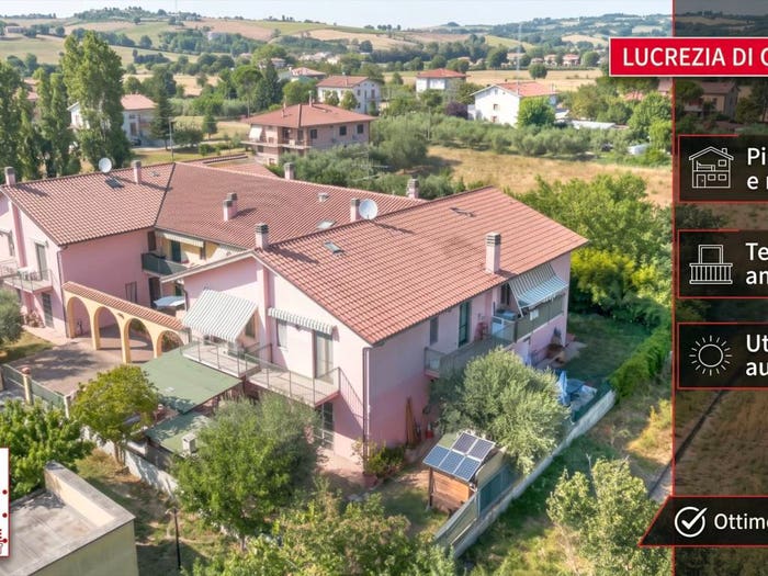 Appartamento quadrilocale in vendita in Via Marco Polo, Lucrezia, Cartoceto