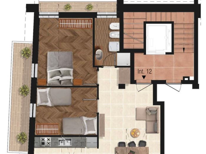 Appartamento trilocale in vendita in Via Trinità, Centro, Baronissi