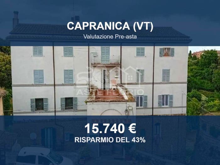 Appartamento bilocale in vendita in Via Romana, Centro, Capranica