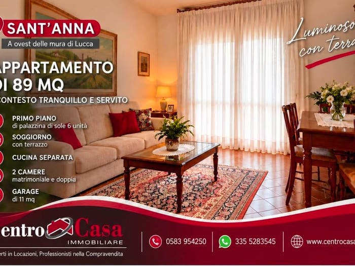 Appartamento quadrilocale in vendita in Via del Tiro a Segno, Sant'Anna, Lucca